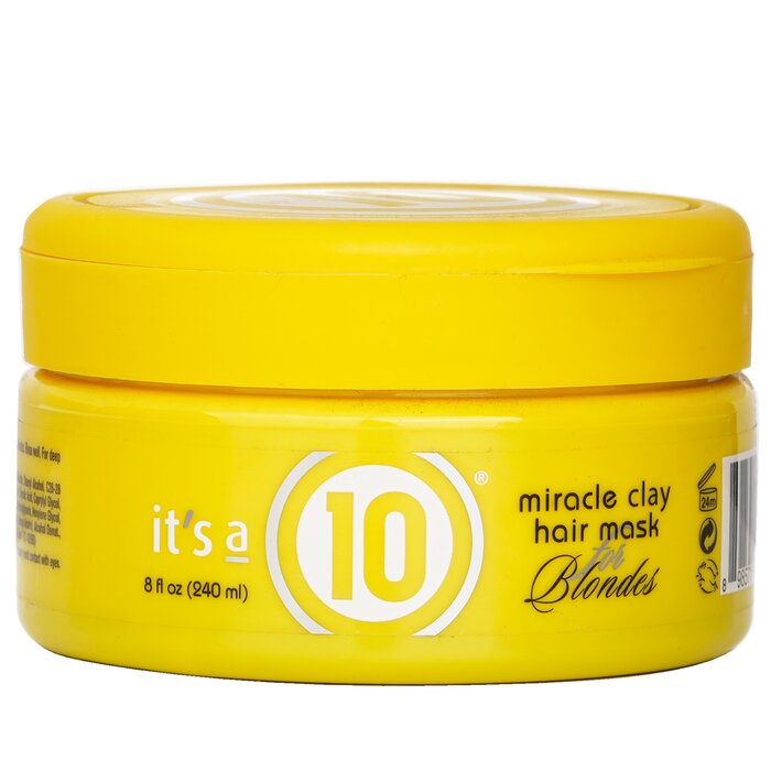 It's A 10 Miracle Clay Hair Mask (For Blondes) 240ml/8oz hair mask for deep conditioning and repair