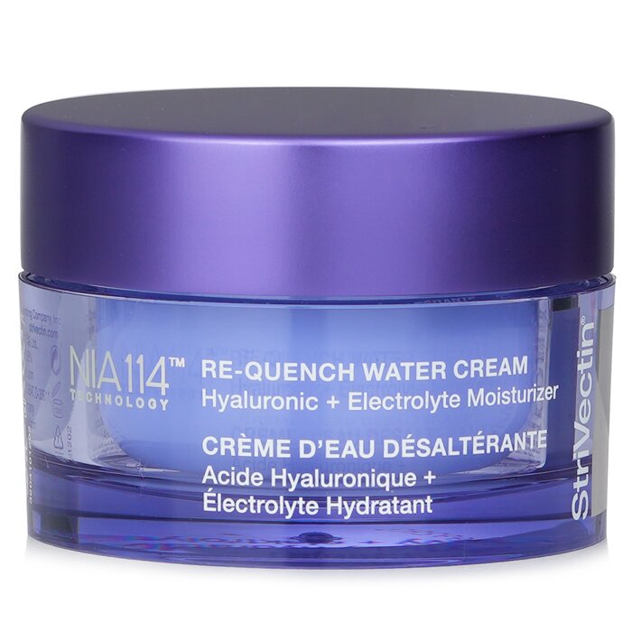 StriVectin - Advanced Hydration Re-Quench Water Cream - Hyaluronic + Electrolyte Moisturizer (Oil-Free) 50ml/1.7oz for skincare needs