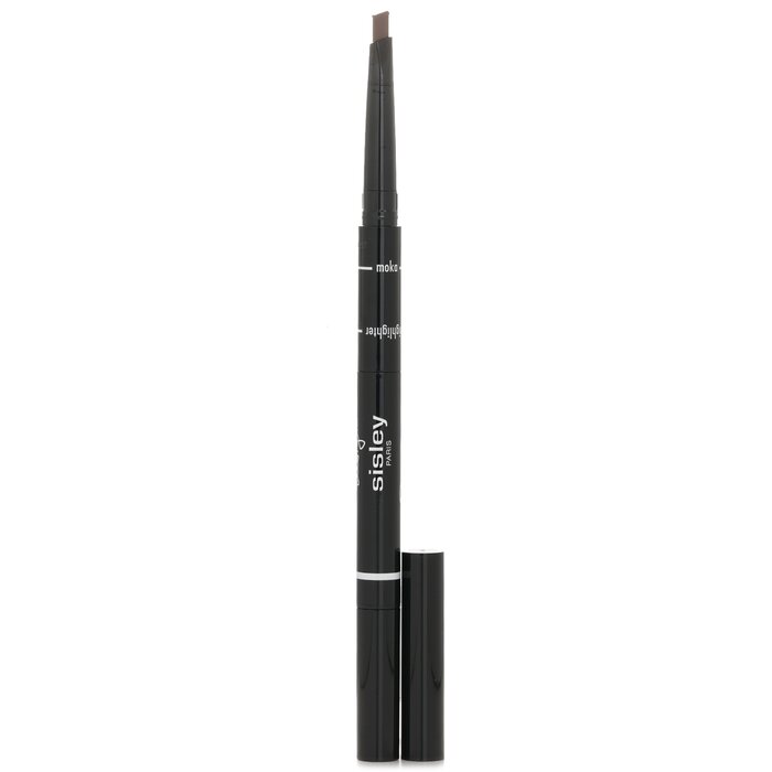Sisley Phyto Sourcils Design 3 In 1 Brow Architect Pencil, 4 Moka 2x 0.2g/0.007oz eyebrow enhancer for defining eyebrows