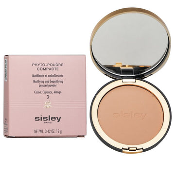 Sisley Phyto Poudre Compacte Matifying and Beautifying Pressed Powder, 3 Sandy 12g/0.42oz