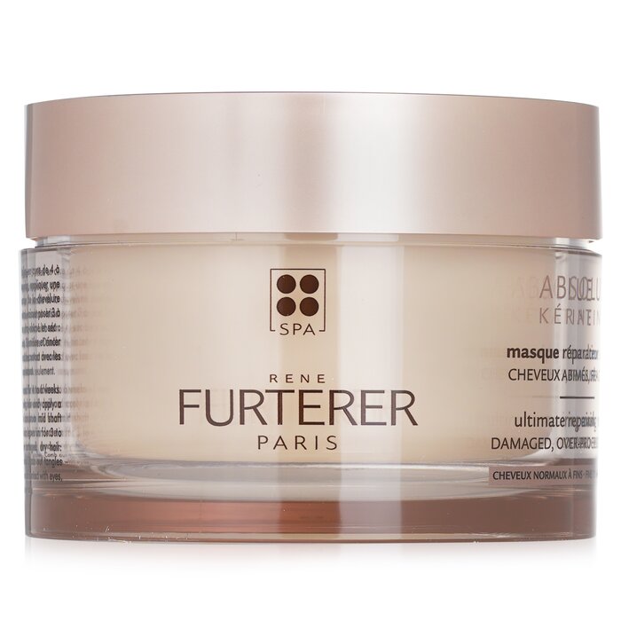 Rene Furterer Absolue Kèratine Renewal Care Ultimate Repairing Mask (Damaged, Over-Processed Fine to Medium Hair) 200ml/7oz hair mask for deep conditioning and repair
