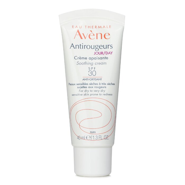 Avene Antirougeurs DAY Soothing Cream SPF 30 - For Dry to Very Dry Sensitive Skin Prone to Redness 40ml/1.3oz for skincare needs