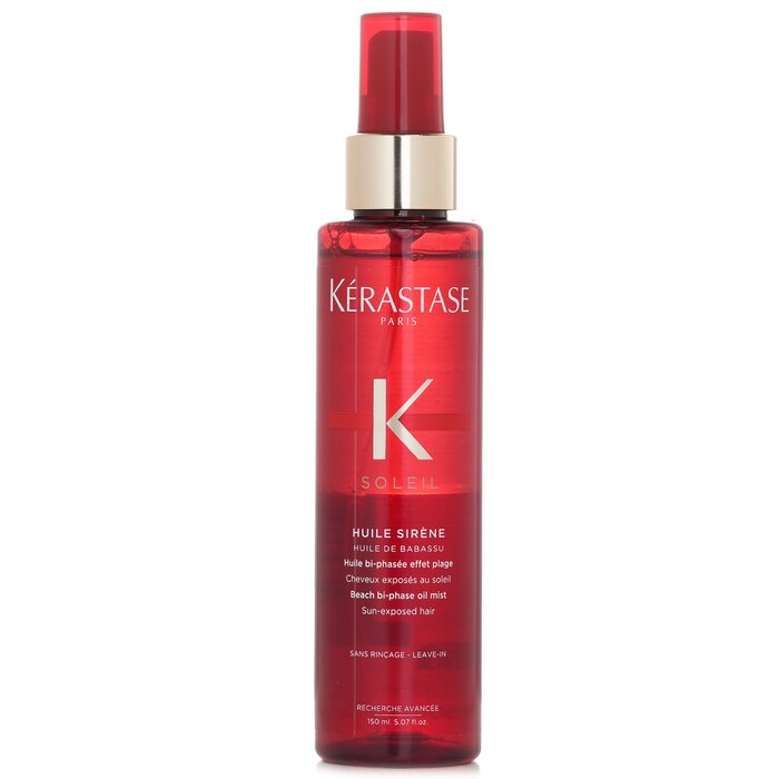 Kerastase Soleil Huile Sirene Beach Bi-Phase Oil Mist (Sun-Exposed Hair) 150ml/5.1oz - perfect for hair treatment at home