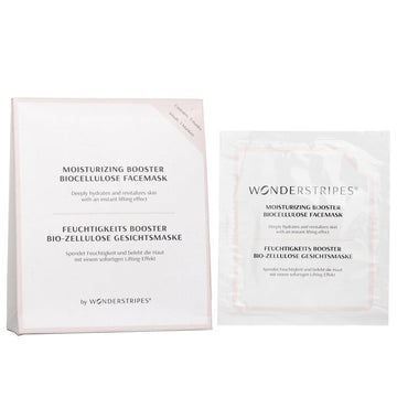 WONDERSTRIPES Moisturizing Booster Biocellulose Facemask 5pcs