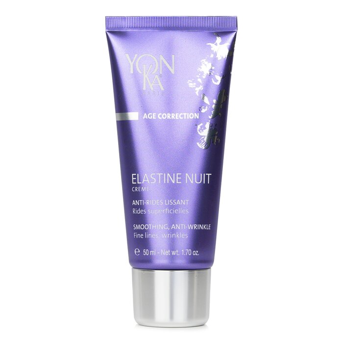 Yonka Age Correction Elastine Nuit Creme With Elastin Peptides - Smoothing, Anti-Wrinkle 50ml/1.7oz for skincare needs