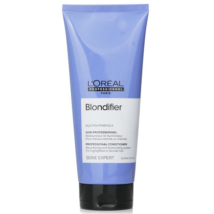 L'Oreal Professionnel Serie Expert - Blondifier Acai Polyphenols Resurfacing and Illuminating System Conditioner (For Blonde Hair) 200ml/6.7oz hair conditioner for salon & home use