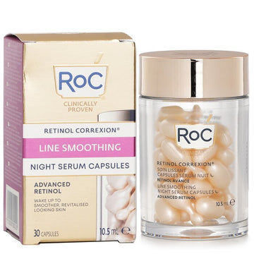 ROC Retinol Correxion Line Smoothing Night Serum Capsules 30Capsules