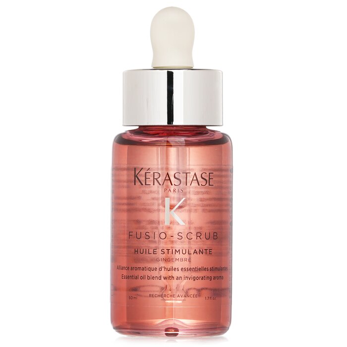 Kerastase Fusio-Scrub Huile Stimulante Essential Oil Blend with An Invigorating Aroma 50ml/1.7oz - perfect for hair treatment at home