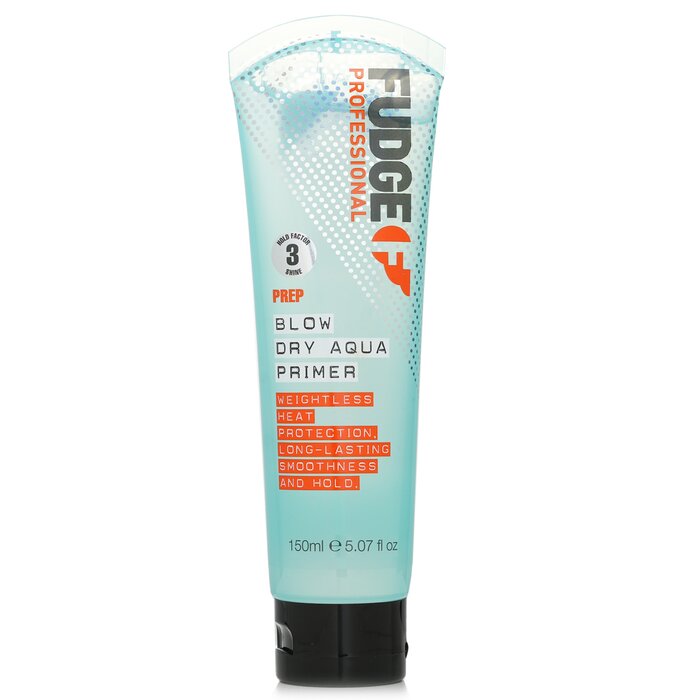 Fudge Prep Blow Dry Aqua Primer (Hold Factor 3) 150ml/5.07oz - perfect for hair treatment at home