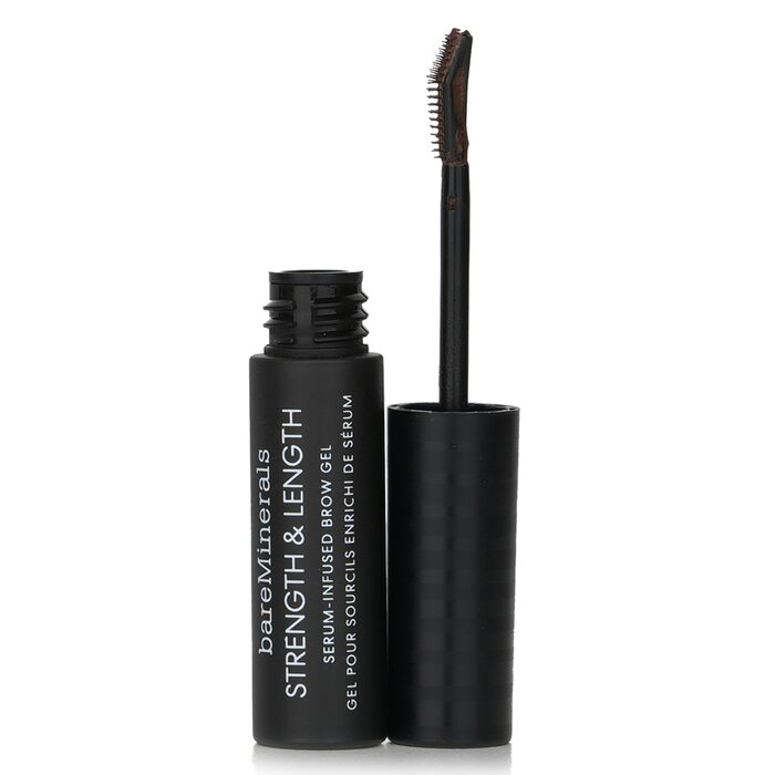 BareMinerals Strength & Length Serum Infused Brow Gel, Coffee 5ml/0.16oz eyebrow enhancer for defining eyebrows