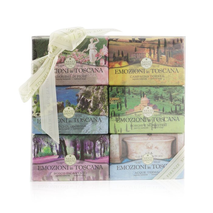 Nesti Dante soap set – 6x150g – for luxurious cleansing