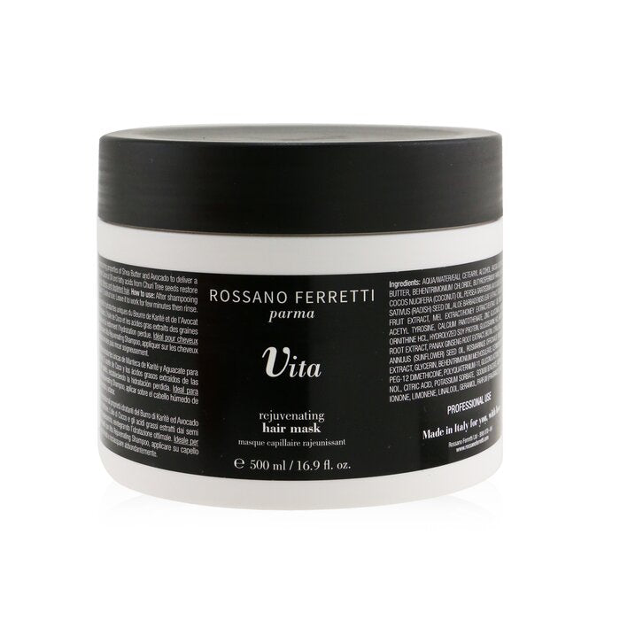 Rossano Ferretti Parma Vita Rejuvenating Hair Mask (Salon Product) 500ml/16.9oz hair mask for deep conditioning and repair