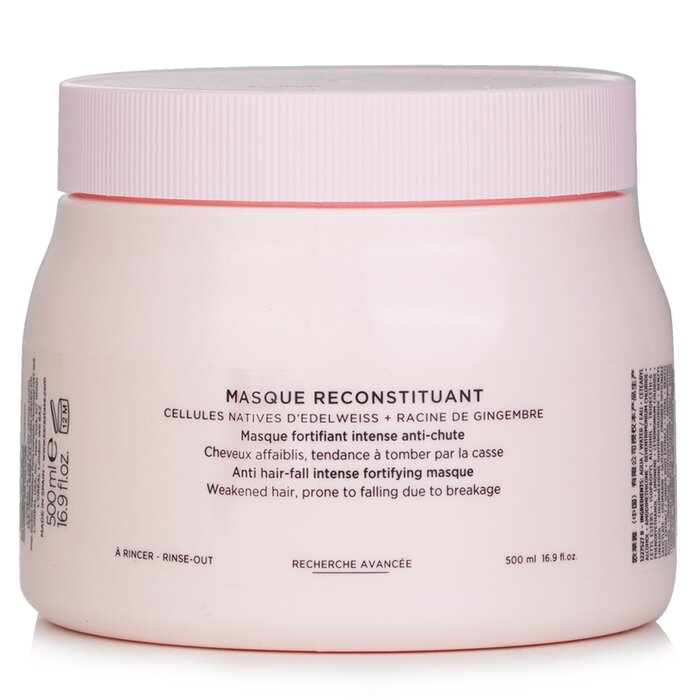 Kerastase Genesis Masque Reconstituant Anti Hair-Fall Intense Fortifying Masque (Weakened Hair, Prone To Falling Due To Breakage) 500ml/16.9oz hair mask for deep conditioning and repair