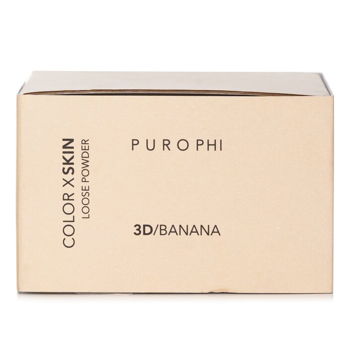 Loose Powder – PUROPHI 3D/Banana – for setting face makeup