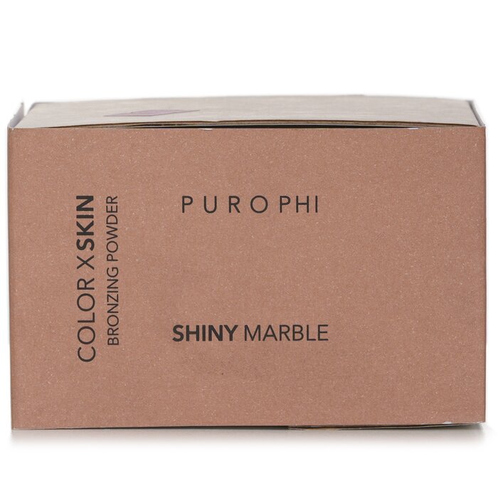 PUROPHI Shiny Marble Bronzing Powder for glowing skin