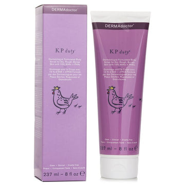 DERMAdoctor KP Duty Dermatologist Formulated Body Scrub 237ml/8oz