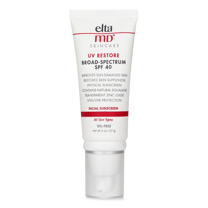 EltaMD UV Restore Physical Facial Sunscreen SPF 40 – restoring mineral sunscreen