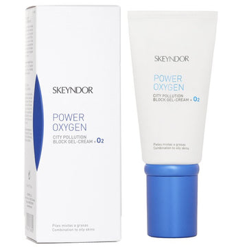 SKEYNDOR Power Oxygen City Pollution Block Gel-Cream + O2 (For Combination To Oily Skin) 50ml/1.7oz