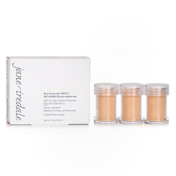 Jane Iredale Powder ME SPF Dry Sunscreen SPF 30 Refill, Golden 3x2.5g/0.09oz