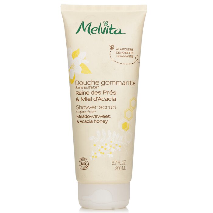 Shower Scrub – Honey – for skin-smoothing exfoliation