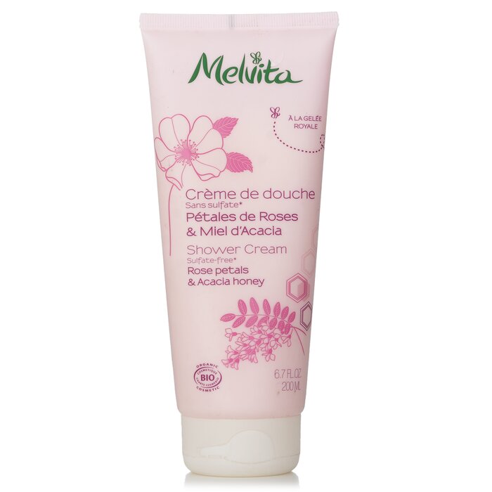 Shower Cream – Rose & Honey – for nourishing floral body care