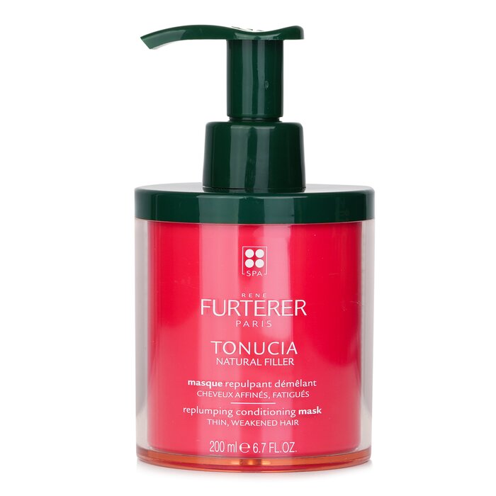 Rene Furterer Tonucia Natural Filler Replumping Conditioning Mask (Thin, Weakened Hair) 200ml/6.7oz hair mask for deep conditioning and repair
