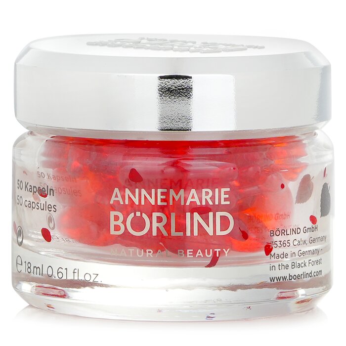 Annemarie Borlind Facial Oil For Night Care - Intensive Care Capsules For Stress Skin 50caps for skincare needs