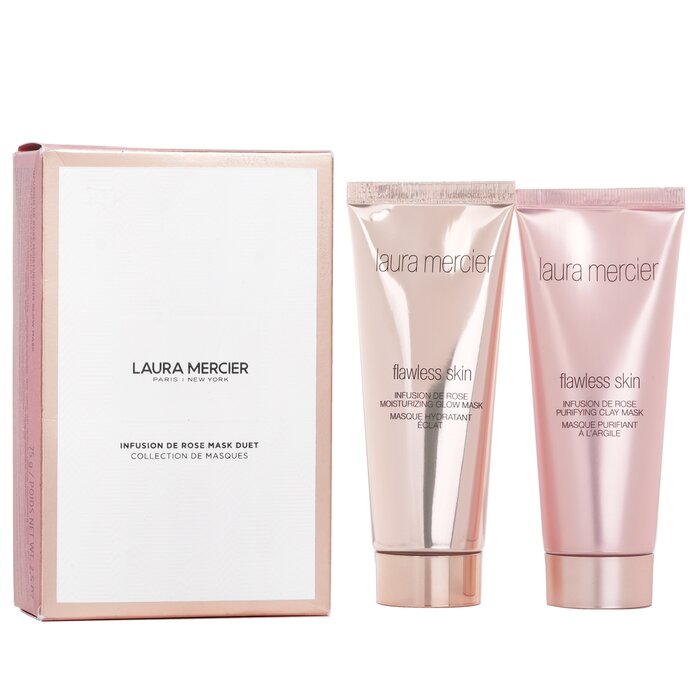 Laura Mercier Infusion De Rose Mask Duet – hydrating face masks