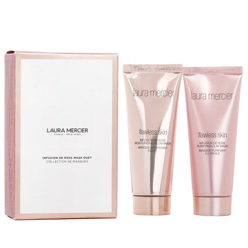 Laura Mercier Infusion De Rose Mask Duet Set 2x 75g/2.5oz