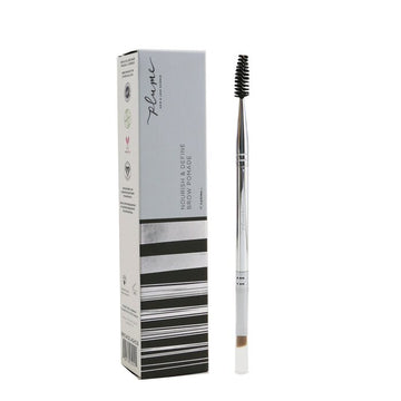 Plume Science Nourish & Define Brow Pomade (With Dual Ended Brush), Ashy Daybreak 4g/0.14oz