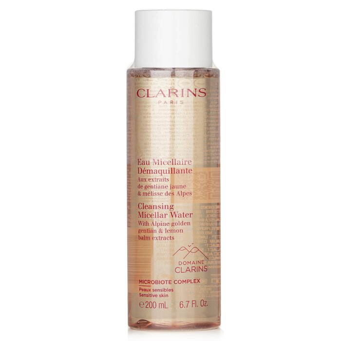 Clarins Micellar Water with alpine herbs for sensitive skin cleansing