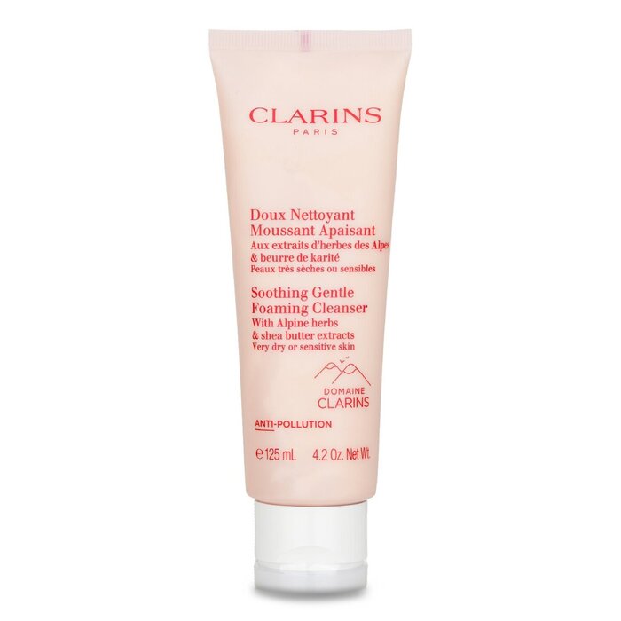 Clarins Soothing Gentle Foaming Cleanser for dry or sensitive skin