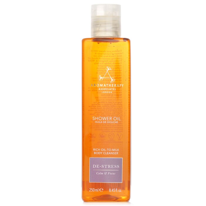 Shower Oil – De-Stress – for calming aromatherapy cleanse