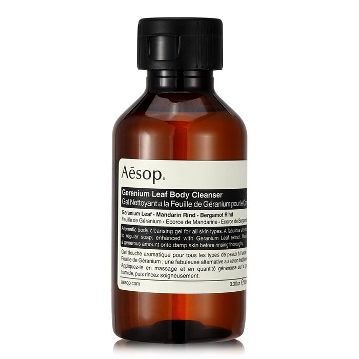 Body Cleanser – Geranium Leaf – for everyday botanical skin care