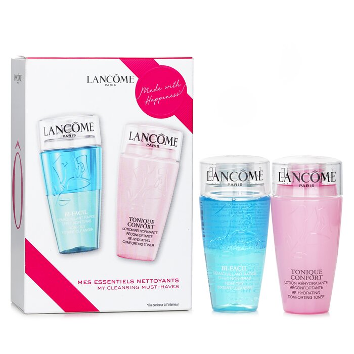 Lancome Cleansing Set – 2pcs – for makeup removal & toning
