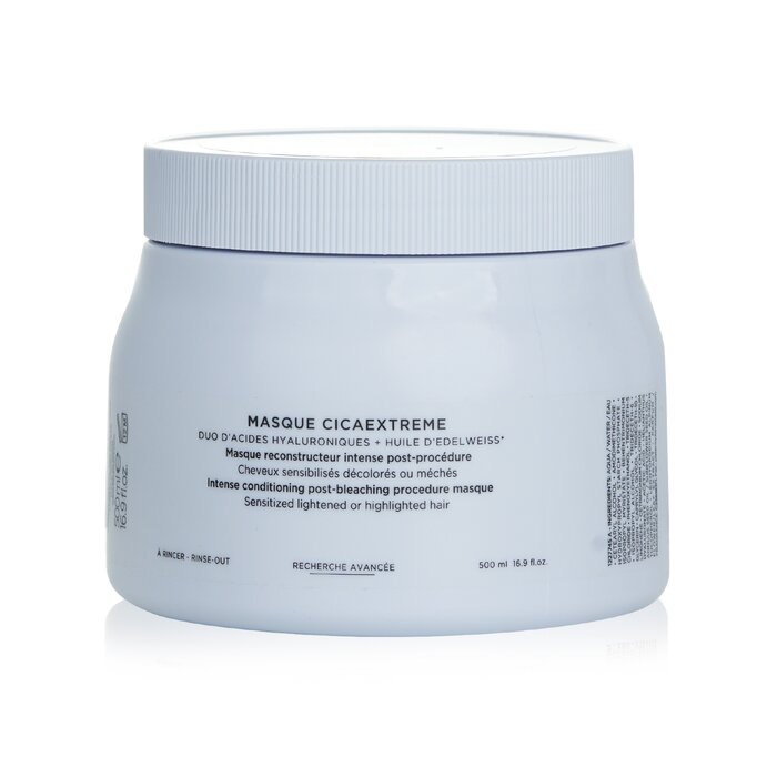 Kerastase Blond Absolu Masque Cicaextreme Intense Conditioning Post-Bleaching Procedure Hair Mask (Salon Product) 948482 500ml/16.9oz hair mask for deep conditioning and repair