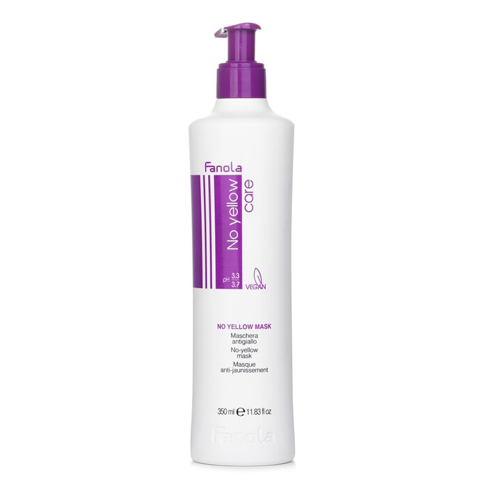 Fanola No Yellow Mask 350ml/11.83oz hair mask for deep conditioning and repair