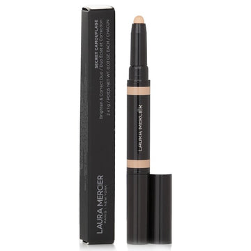 Laura Mercier Secret Camouflage Brighten & Correct Duo, 1W Fair With Warm Undertones 2x1g/0.03oz
