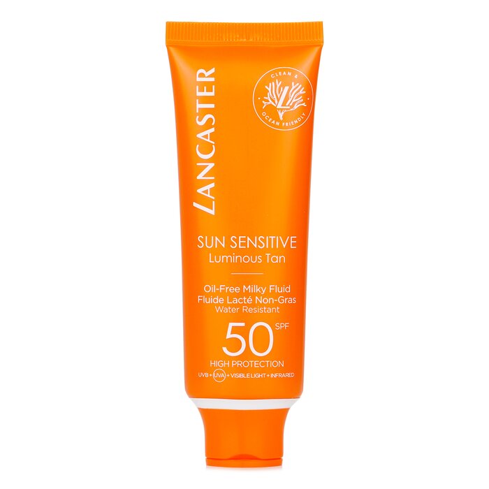 Lancaster Sun Sensitive Luminous Tan Oil-Free Milky Fluid SPF50