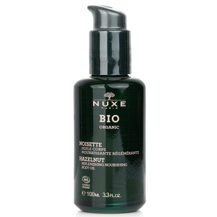 Nuxe Bio Organic Hazelnut Body Oil - for skin nourishment and softness