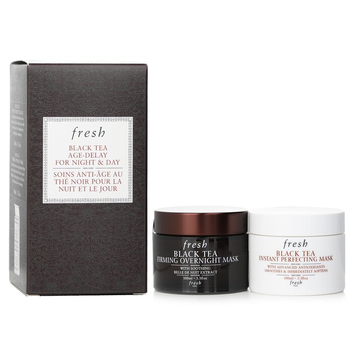 Fresh Black Tea Set – 2pcs – for anti-aging hydration