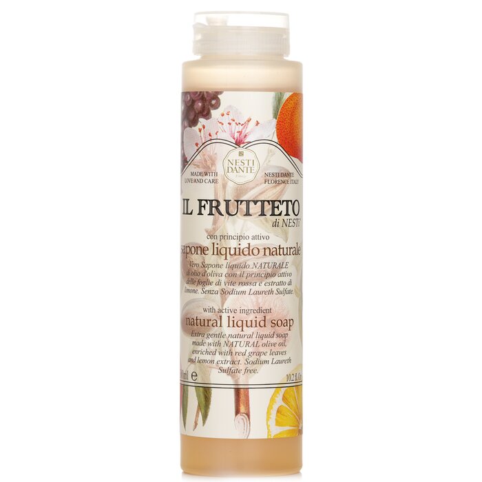 Natural Liquid Soap – Red Grape & Lemon – for revitalizing cleanse