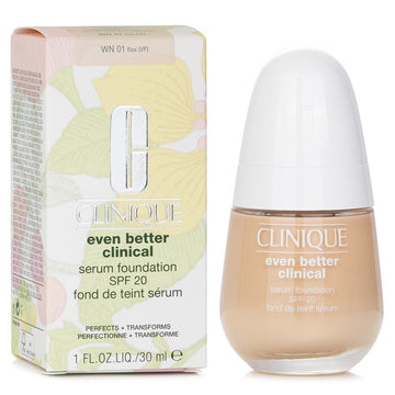 Clinique Even Better Clinical Serum Foundation SPF 20, WN 01 Flax 30ml/1oz