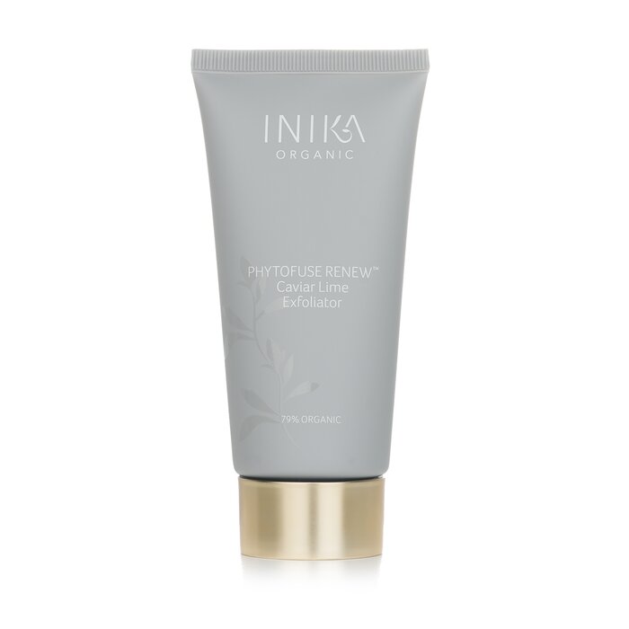INIKA Organic Phytofuse Caviar Lime Exfoliator for smooth, rejuvenated skin.