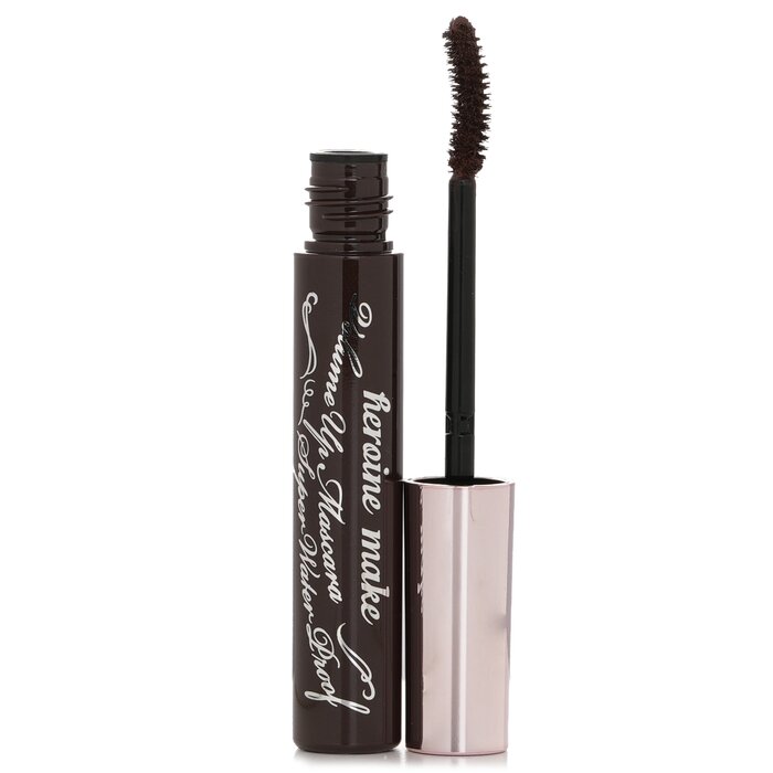 KISS ME Heroine Make Volume UP Mascara Super Waterproof, 02 Brown 6g/0.2oz by KISS for enhancing eyelashes