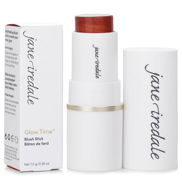 Jane Iredale Glow Time Blush Stick, Glorious (Chestnut Red With Gold Shimmer For Dark To Deeper Skin Tones) 7.5g/0.26oz