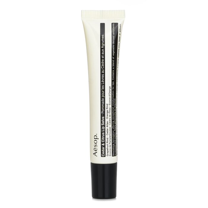 Lip balm – Aesop Cedar & Citrus Salve for nourishing dry lips
