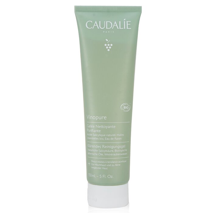 Caudalie Vinopure Purifying Gel Cleanser for acne-prone and oily skin