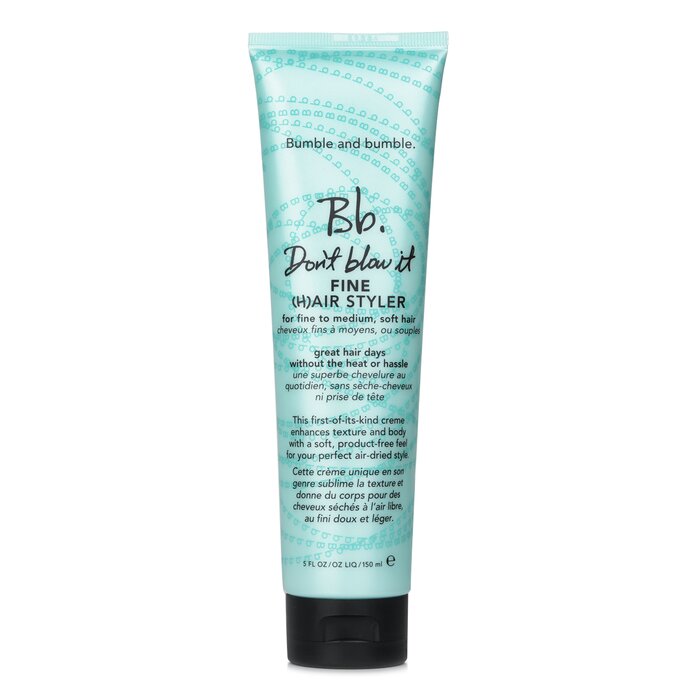 Bumble and Bumble Bb. Don't Blow It Fine (H)air Styler (For Fine To Medium, Soft Hair) 150ml/5oz - For styling your hair