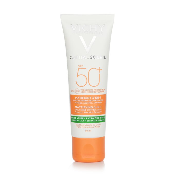 Vichy Capital Soleil Mattifying 3-In-1 Daily Shine Control SPF 50